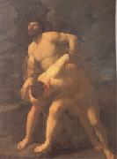 Guido Reni Hercules Wrestling with Achelous (mk05) oil painting picture wholesale